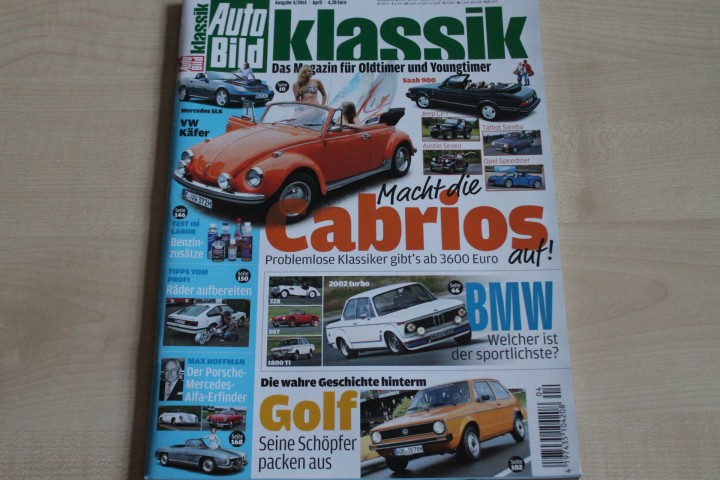 Deckblatt Auto Bild Klassik (04/2014)